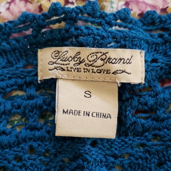 Lucky Brand Boho Style Knit Sweater - Picture 4 of 7